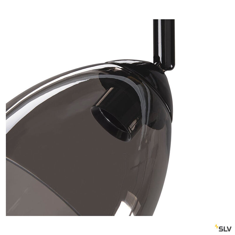 SLV 1006155 - PARA CONE GL GU10, black / transparent 1-phase spot