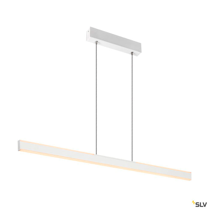 ONE LINEAR 100 PHASE up/down, white pendant light, 24W 2700/3000K