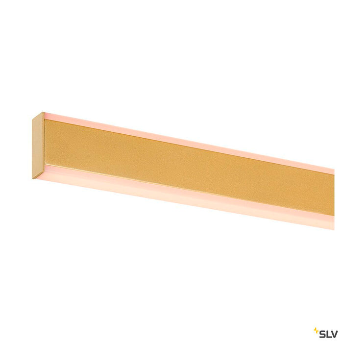 ONE LINEAR 100 PHASE up/down, brass pendant light, 24W 2700/3000K