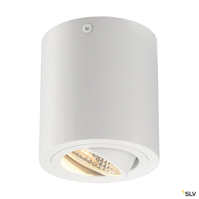 TRILEDO ROUND CL ceiling light, LED, 3000K, round, white, 38°, 6.2W, incl. driver