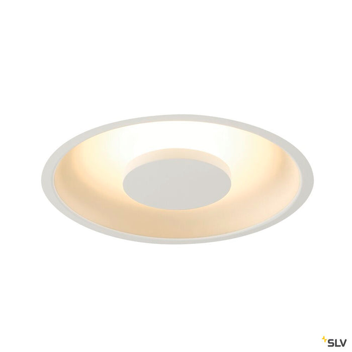 OCCULDAS 23, recessed fitting, LED, 3000K, round, white, 26W