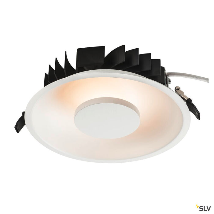 OCCULDAS 23, recessed fitting, LED, 3000K, round, white, 26W