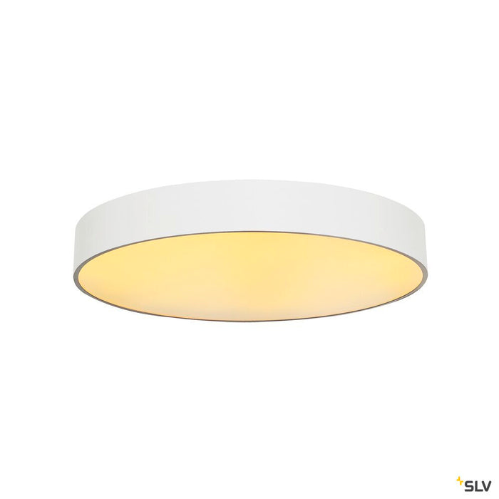 MEDO 60 ceiling light, LED, 3000K, round, white, Ø 60 cm, can be converted to a pendant, 40 W