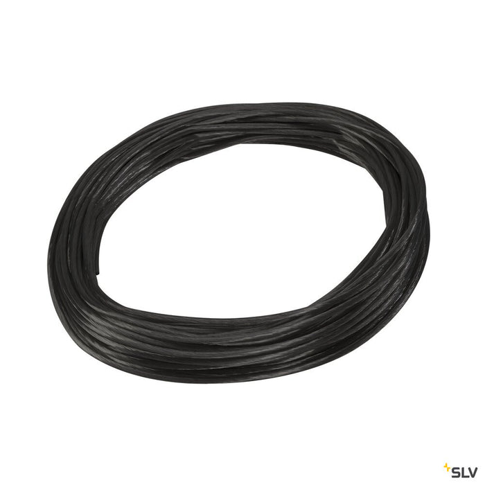 LOW-VOLTAGE CABLE, for TENSEO low-voltage cable system, black, 4mm², 20m