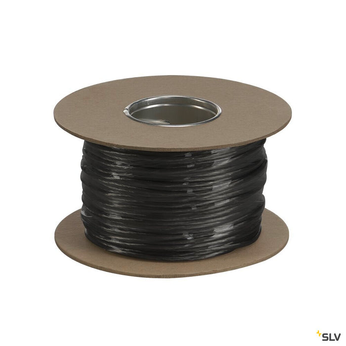 LOW-VOLTAGE CABLE, for TENSEO low-voltage cable system, black, 4mm², 100m