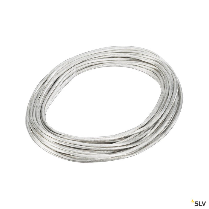 LOW-VOLTAGE CABLE, for TENSEO low-voltage cable system, white, 6mm², 20m