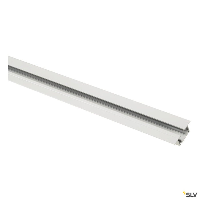 1-PHASE RECESSED TRACK, high-voltage track, white, 2 m