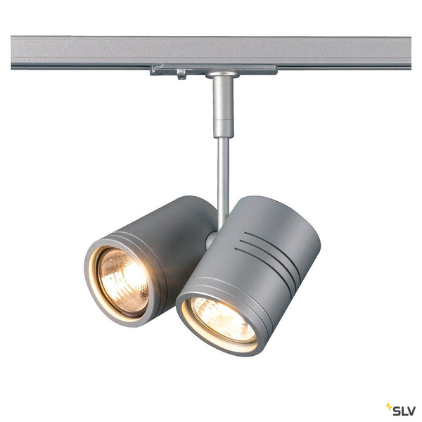PLAFONDARMATUUR LOCASTE met 3 X GU10 wit zwart RGB - Led Verlichting
