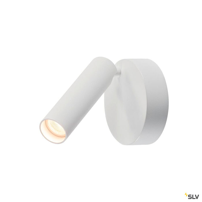 KARPO, wall and ceiling light, single-headed, LED, 3000K, round, white, 7.5W