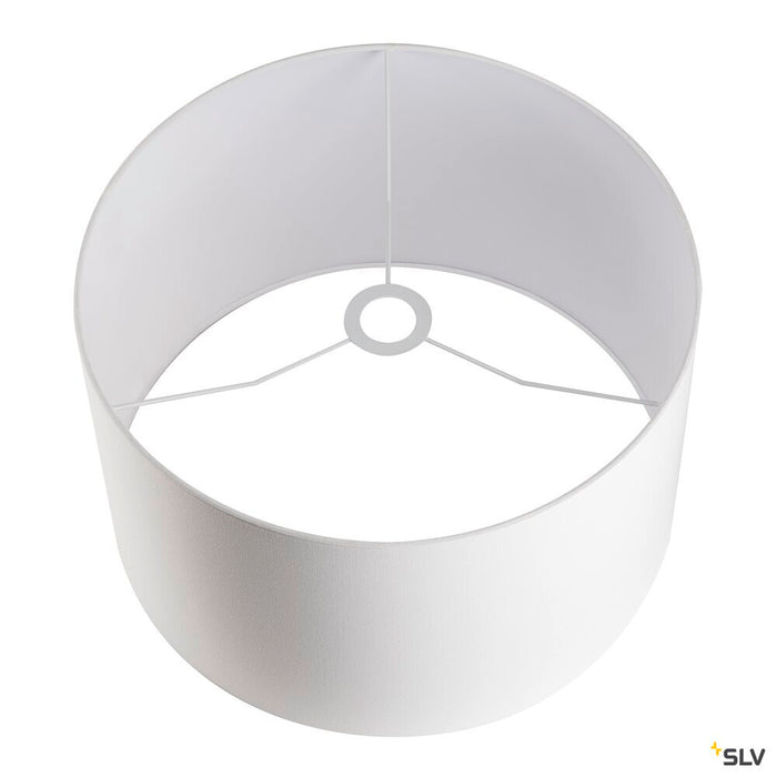 FENDA, lamp shade, round, white, Ø/H 45.5/28 cm