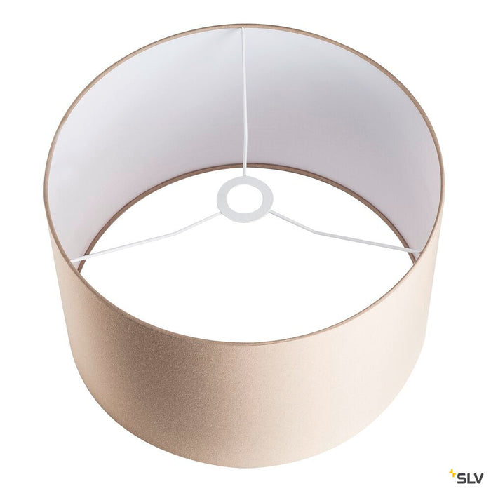 FENDA, lamp shade, round, beige, Ø/H 45.5/28 cm