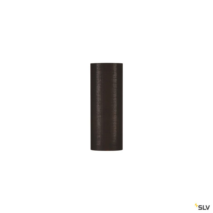 FENDA, lamp shade, round, black/copper, Ø/H 15/40 cm