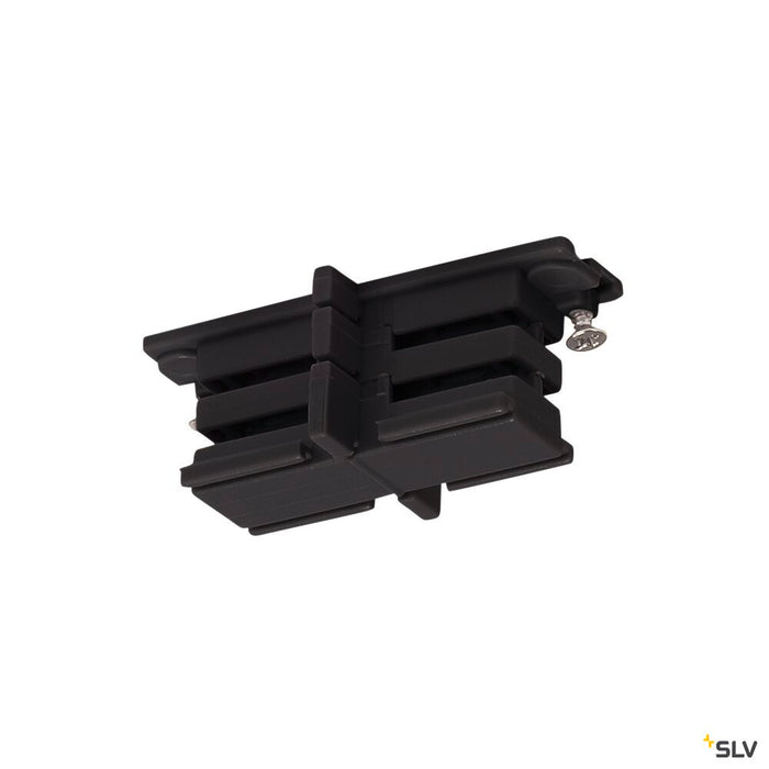 INSULATING CONNECTOR, for S-TRACK 240V 3-phase surface-mounted track, insulated, black