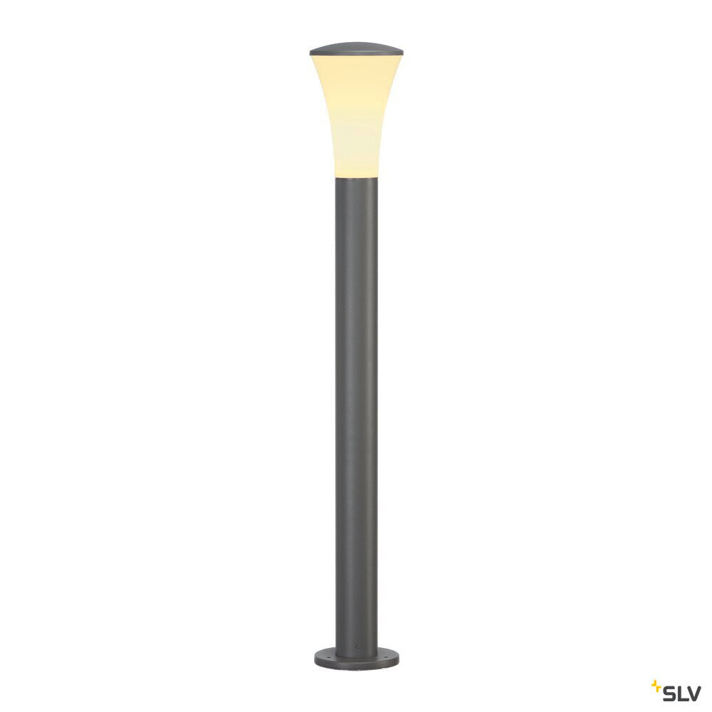 ALPA CONE 100, outdoor bollard light, TC-(D,H,T,Q)SE, IP55, anthracite, Ø/H 7.3/108 cm, max. 24W
