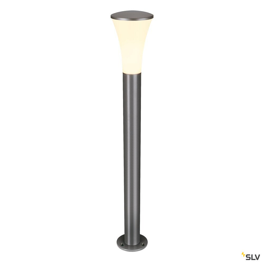 ALPA CONE 100, outdoor bollard light, TC-(D,H,T,Q)SE, IP55, anthracite, Ø/H 7.3/108 cm, max. 24W