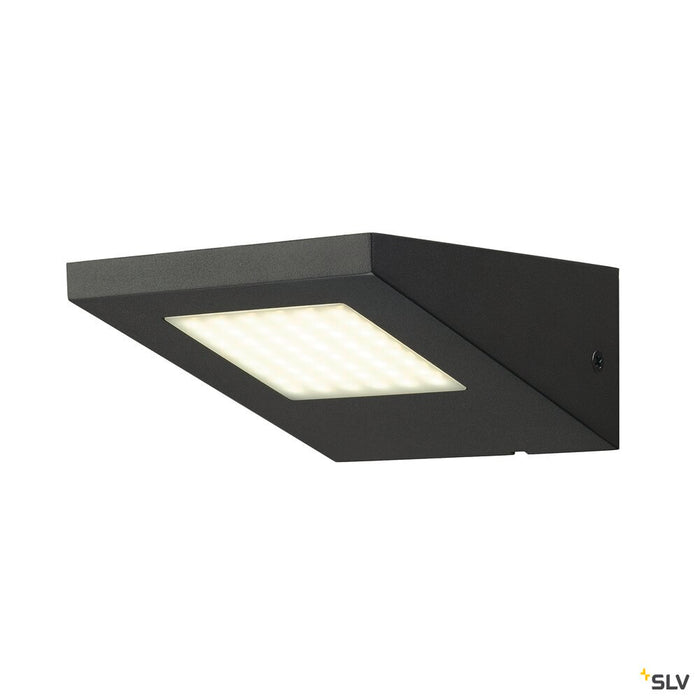 IPERI WALL, outdoor wall light, LED, 4000K, IP44, anthracite, 48 LED, 5W