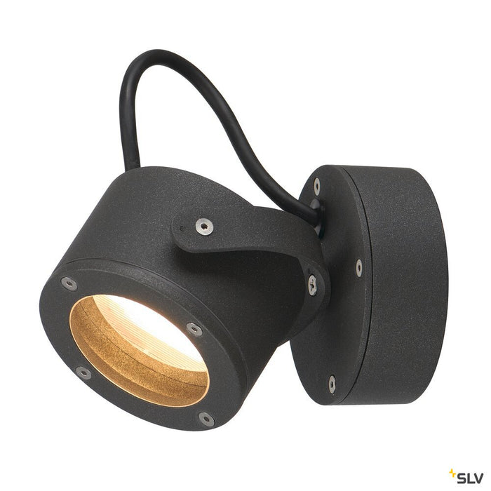 SITRA 360 WL, outdoor wall light, TCR-TSE, IP44, anthracite, max. 9W