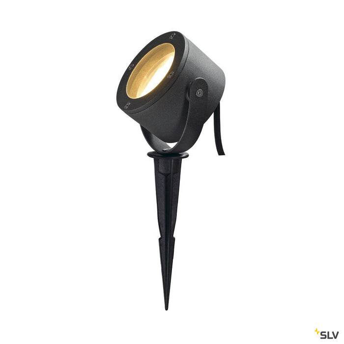 SITRA EARTH 360, outdoor spike luminaire, single-headed, TCR-TSE, IP44, anthracite, max. 9W