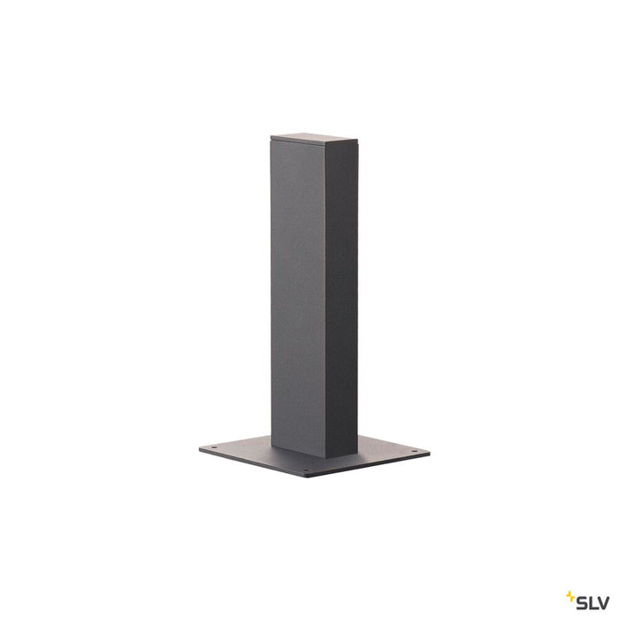 H-POL, pathway and floor stand, single-headed, LED, 3000K, anthracite, L/W/H 16.5/16.5/36 cm