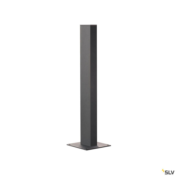 H-POL, pathway and floor stand, single-headed, LED, 3000K, anthracite, L/W/H 16.5/16.5/66 cm