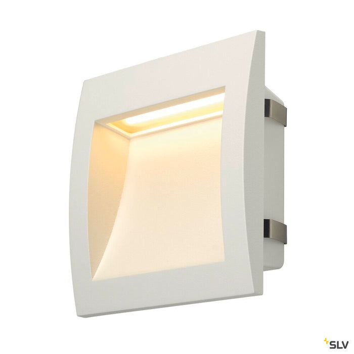 DOWNUNDER OUT LED L, outdoor recessed wall light, LED, 3000K, white
