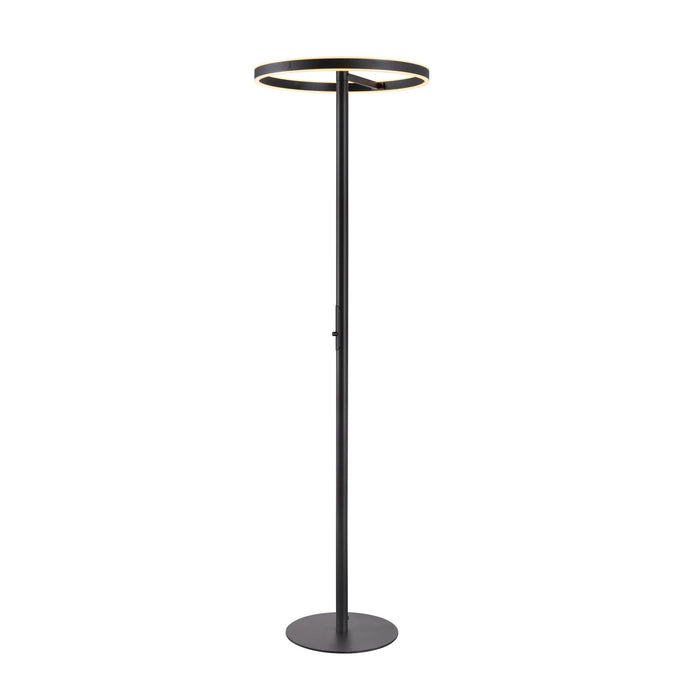 ONE STRAIGHT FL, Free-standing lamp black 20W 1200/1200lm 2700/3000K CRI90 140°