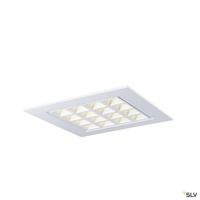PAVANO 600x600 Indoor LED recessed ceiling light white 4000K UGR<(><<)>16
