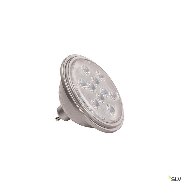 LED QPAR111 GU10 Bulb, 13°, silvergrey, 4000K, 730lm