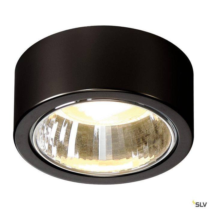 CL 101 TCR-TSE, Indoor surface-mounted ceiling light, black, max. 11W