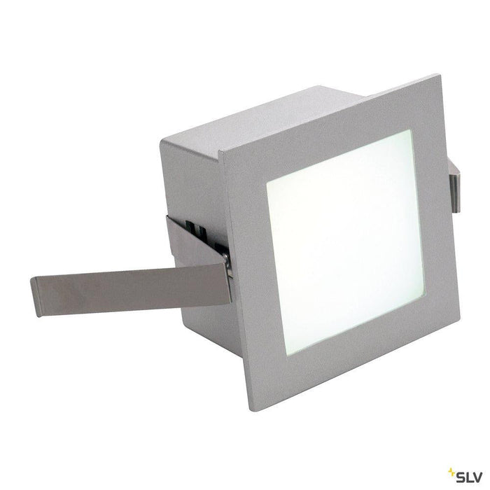 FRAME BASIC LED recessed light , square, silver-grey, white LED