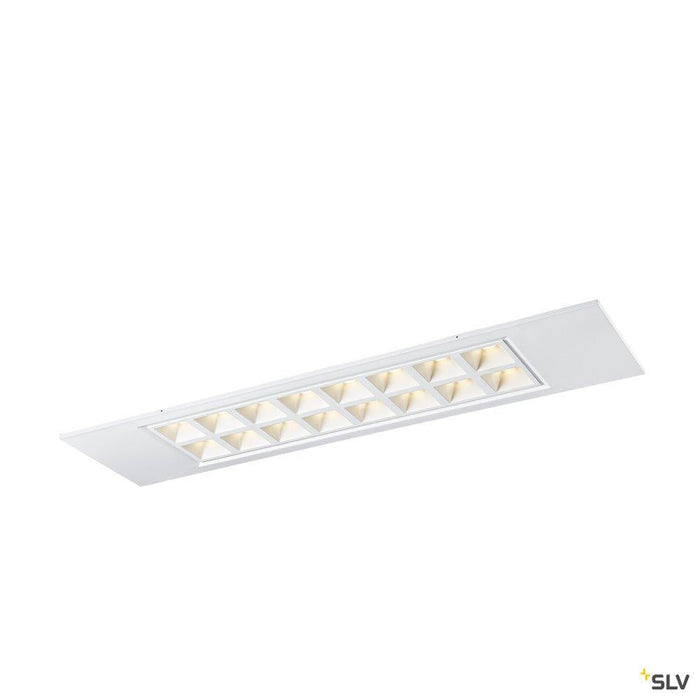 PAVANO 300x1200 Indoor LED recessed ceiling light white 4000K UGR<(><<)>16
