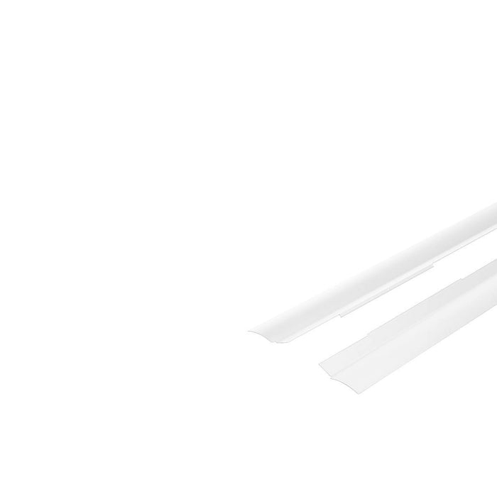 GLENOS industrial profile reflector set, matt white, 2 pcs.