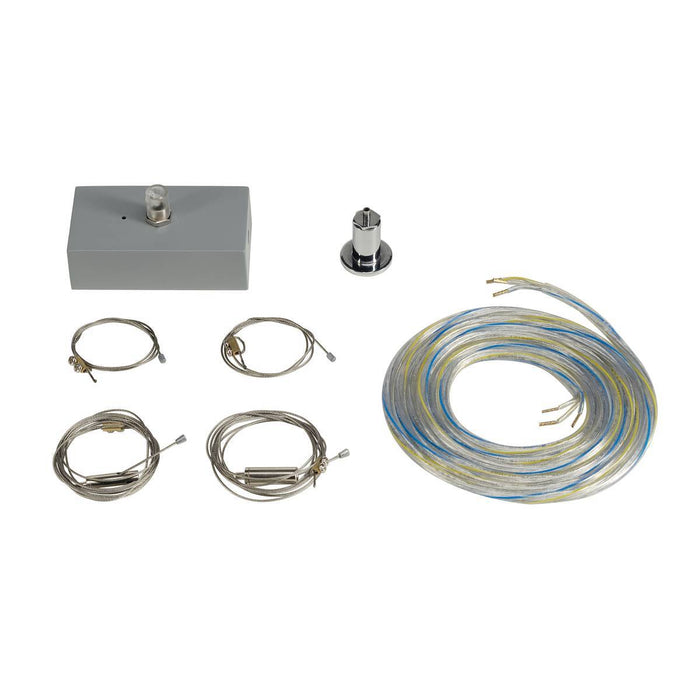 Suspension kit for MEDO 60 SQUARE, silver-grey
