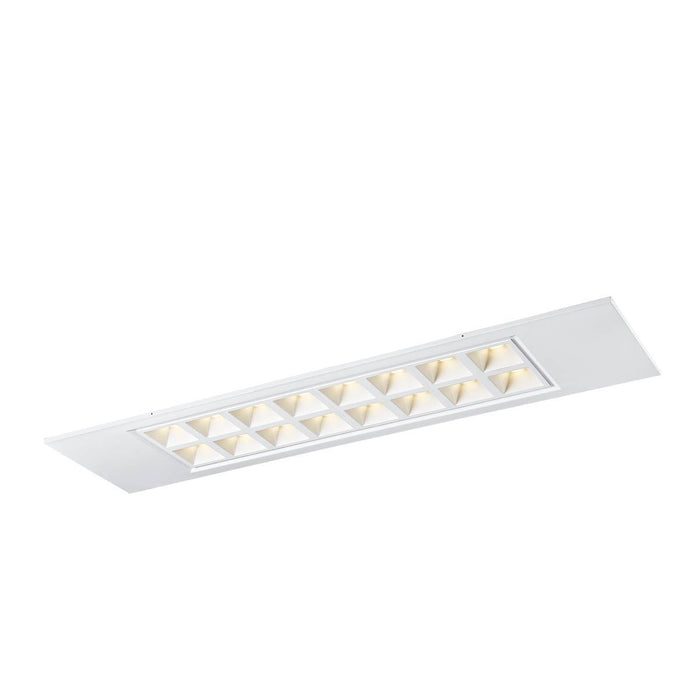 PAVANO 300x1200 Indoor LED recessed ceiling light white 4000K UGR<(><<)>16