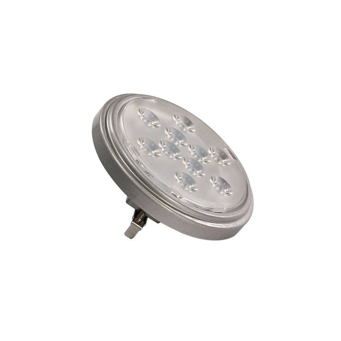 [Discontinued] LED QR111 G53 bulb, 13°, silvergrey, 2700K, 800lm