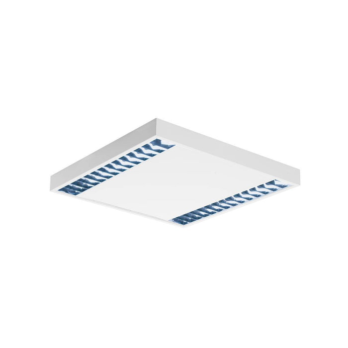 RASTO, ceiling light, double-headed, LED, 4000K, white, L/W/H 60.4/60.4/5.8 cm, 4000lm, 38W