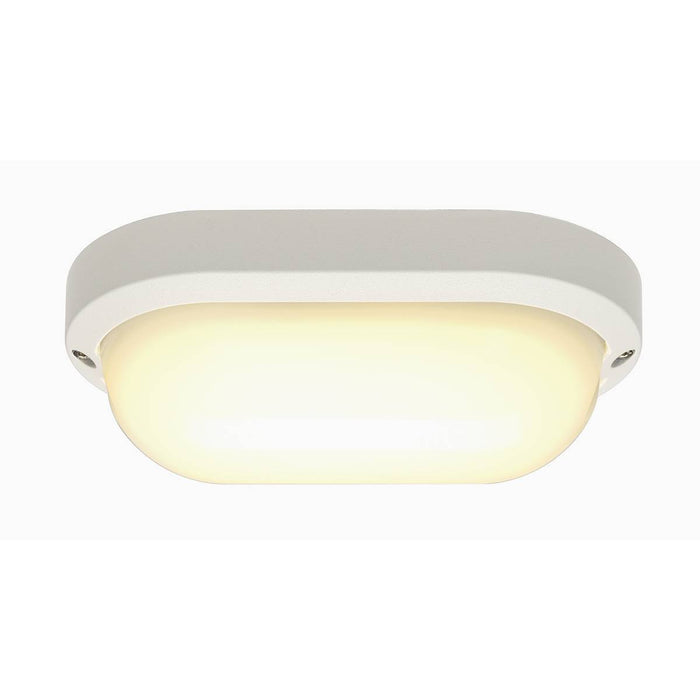 TERANG 2 XL wall and ceiling light, oval, white, 22W LED, 3000K, IP44