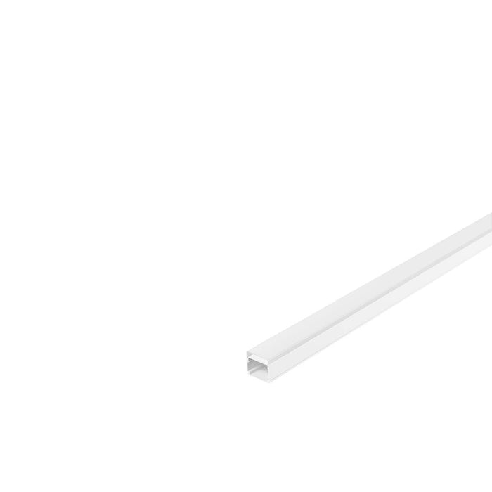 GLENOS industrial profile flat , matt white, 2m