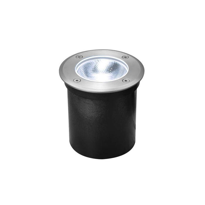 ROCCI Round, outdoor LED inground fitting, stainless steel 316, 4000K, IP67, 8.6W