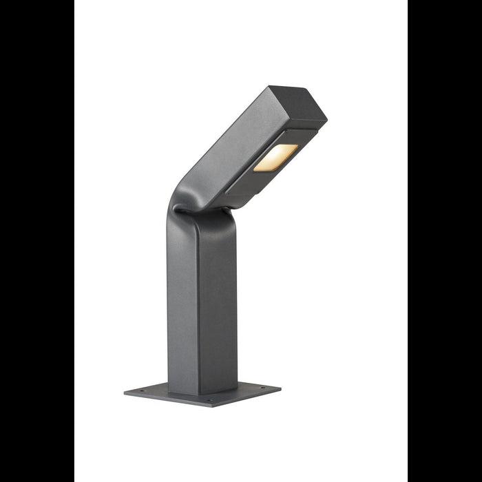 BENDO, outdoor pathway and floor stand, LED, 3000K, anthracite, L/W/H 32/21/42 cm