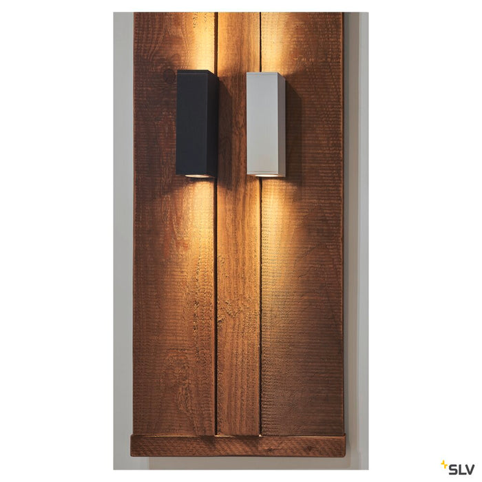 THEO UP/DOWN, wall light, QPAR51, anthracite, max. 2x50W