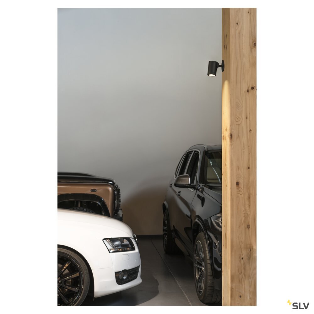 HELIA, outdoor spot, LED, 3000K, 35°, anthracite, IP55