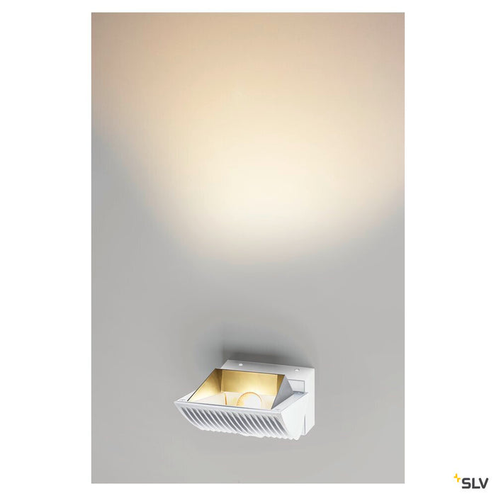 MERADO FLOOD WL, LED Indoor surface-mounted wall light, white, 4000K, 40°