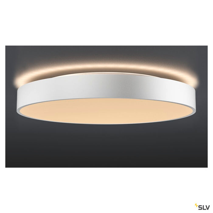 MEDO 60 CW AMBIENT, LED Outdoor surface-mounted wall and ceiling light, TRIAC, white, 3000/4000K