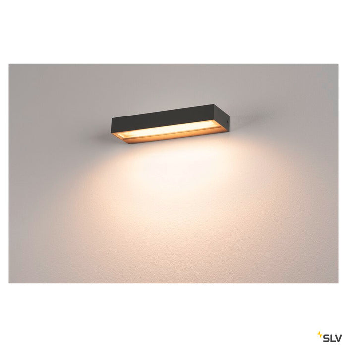 PEMA WL, LED Outdoor surface-mounted wall light, IP54, anthracite, 3000K