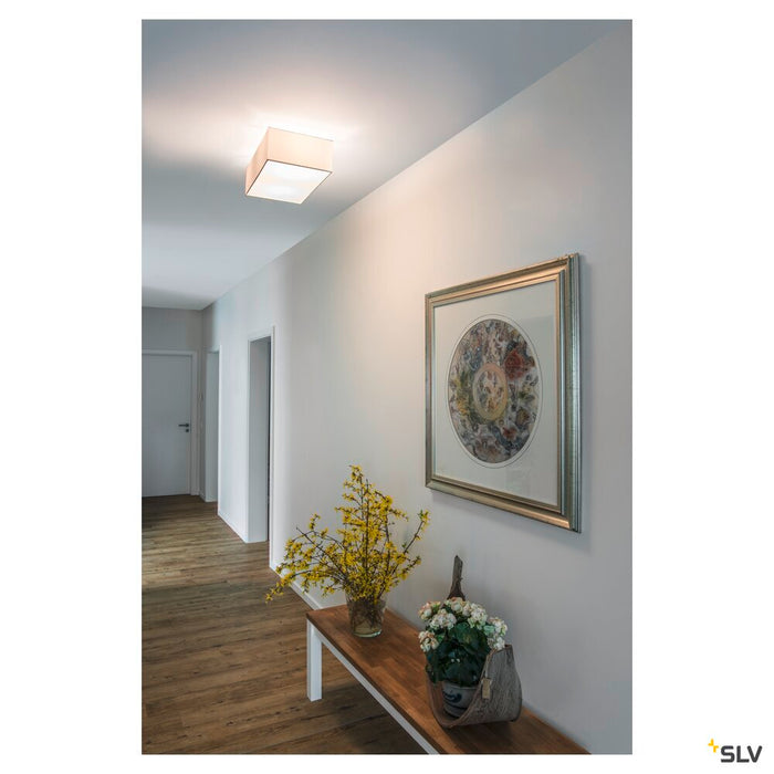 ACCANTO SQUARE E27, Indoor surface-mounted ceiling light white