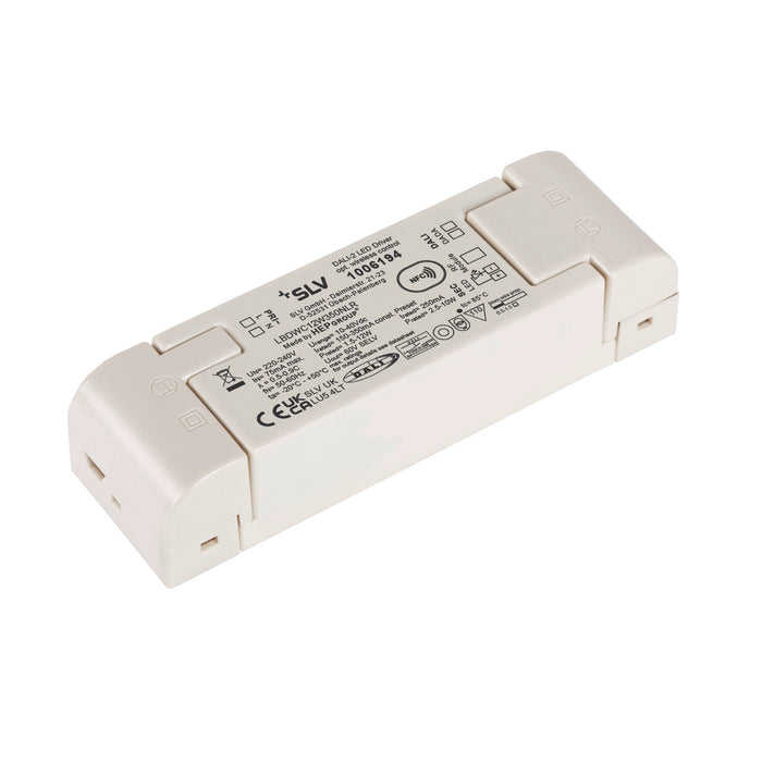 LED driver, 12W 250mA DALI dimmable with RF interface LED driver white DALI