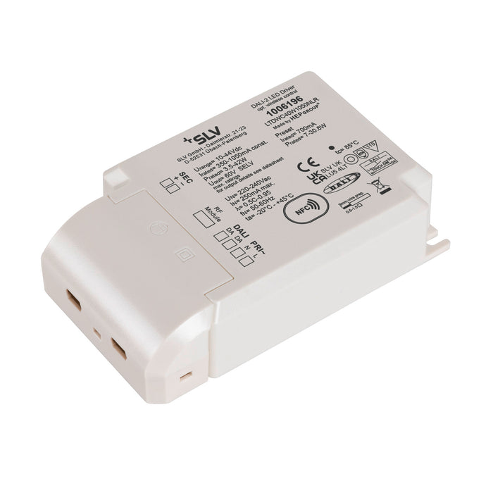 LED driver, 40W 700mA DALI dimmable with RF interface LED driver white DALI