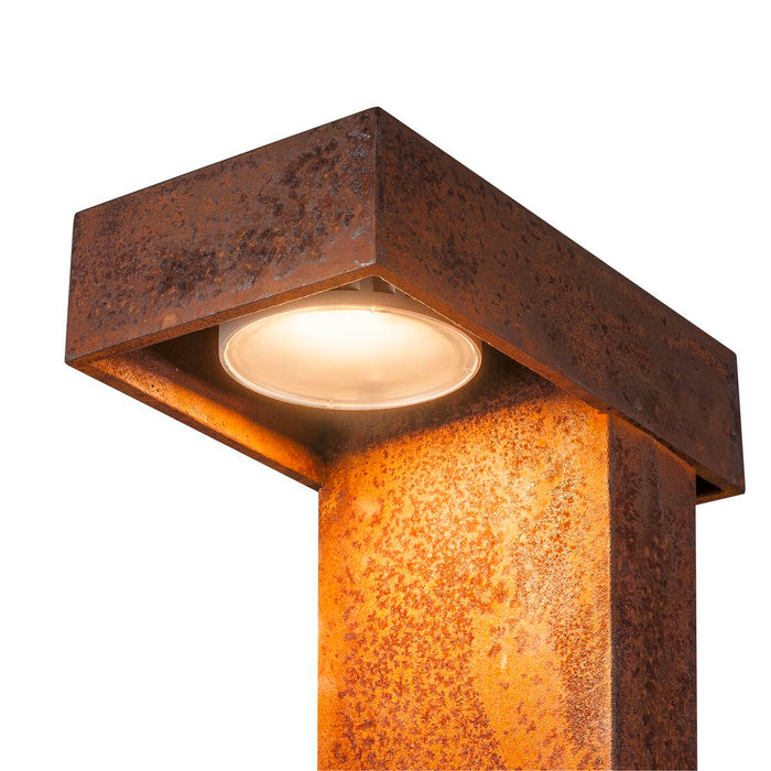 RUSTY® PATHLIGHT 70, LED outdoor floor stand, rust coloured, IP55, 3000K
