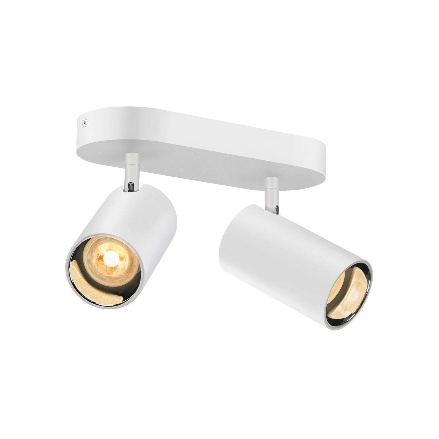ASTO TUBE, ceiling-mounted light, cylindrical, GU10, 2x max. 10 W, white